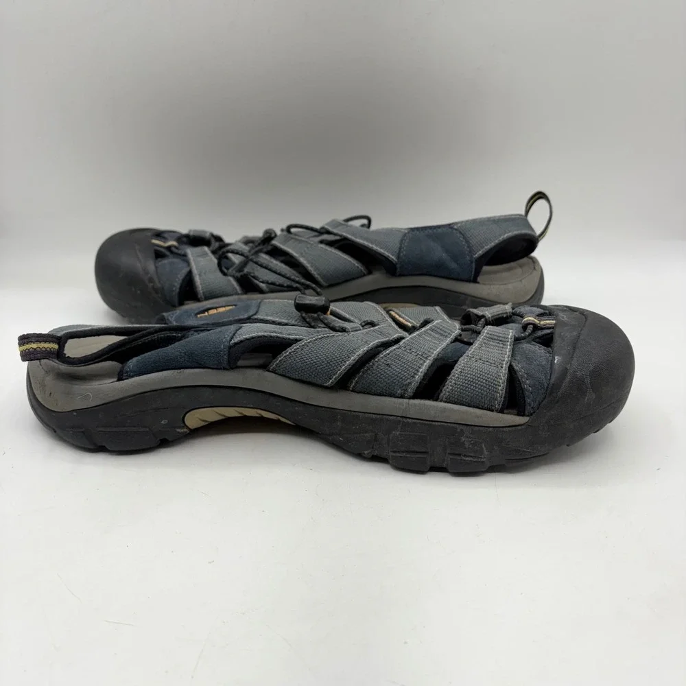 Keen Newport H2 Mens‎ 13 EU 47 Waterproof Hiking Sandals Blue Grey 1001938